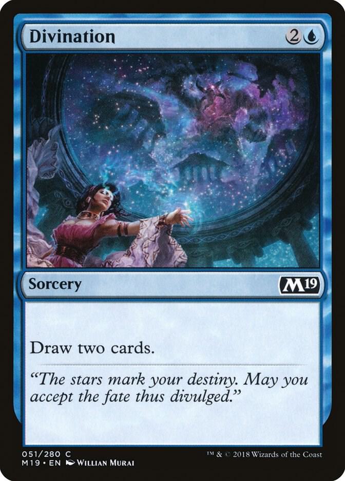 Divination - Core Set 2019 - Magic: The Gathering - TCGplayer.com