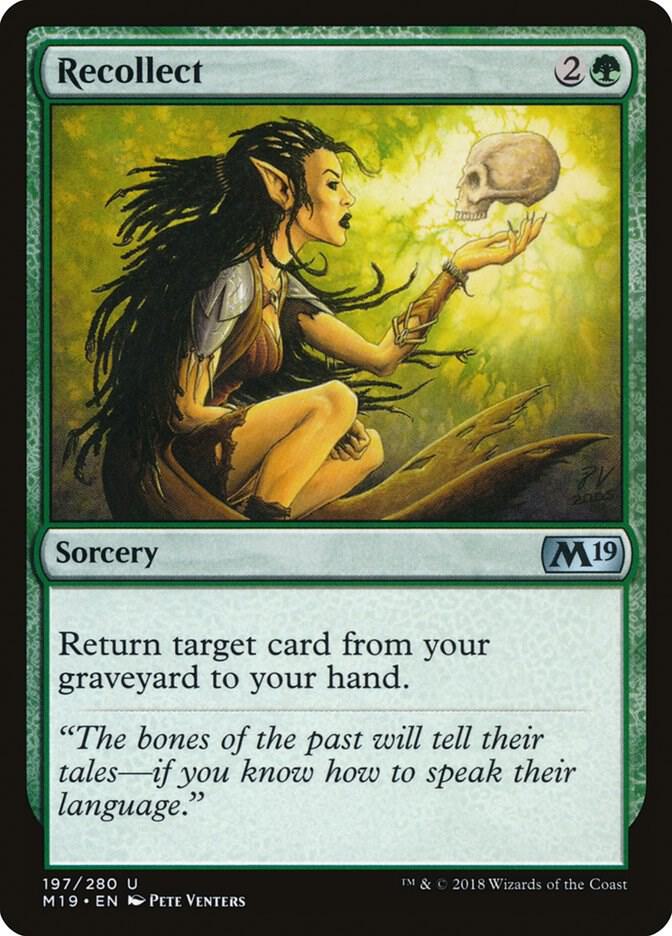Recollect - Core Set 2019 - Magic: The Gathering - TCGplayer.com