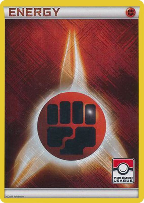 Fighting Energy (2011 Pokemon League)  from League & Championship Cards