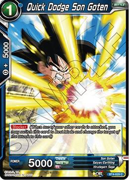 Quick Dodge Son Goten #BT4-029 — Colossal Warfare