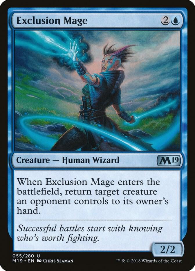 Exclusion Mage 55 card