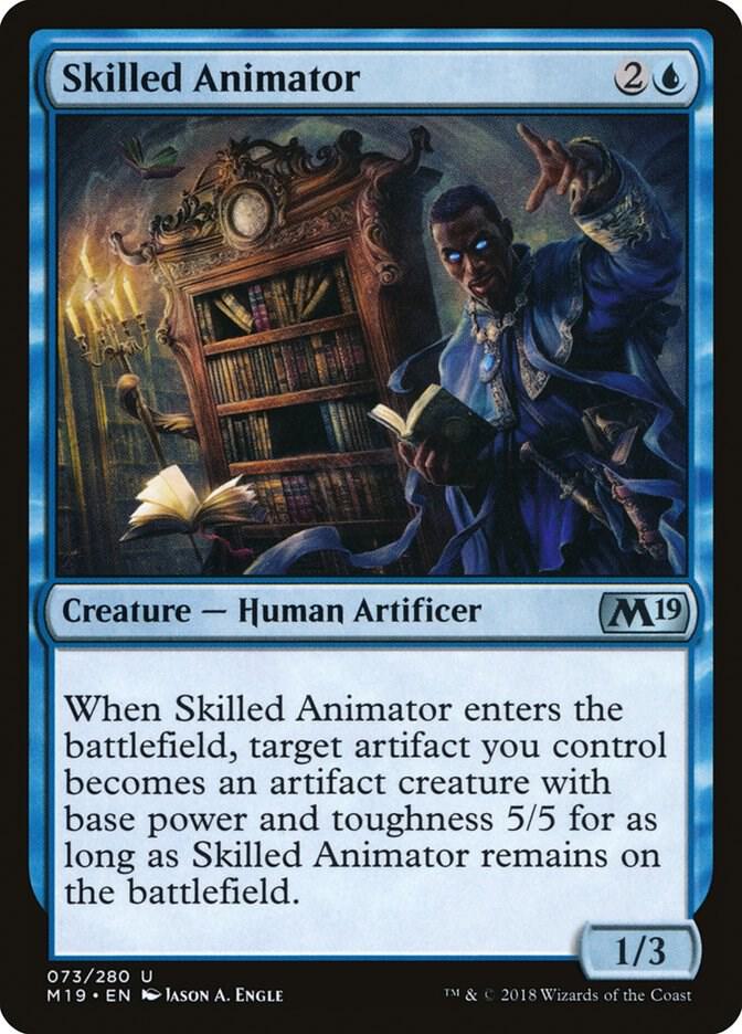 Skilled Animator 73 card