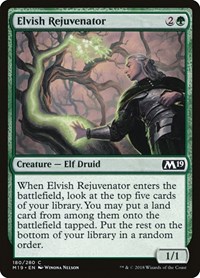 Elvish Rejuvenator (Core Set 2019)