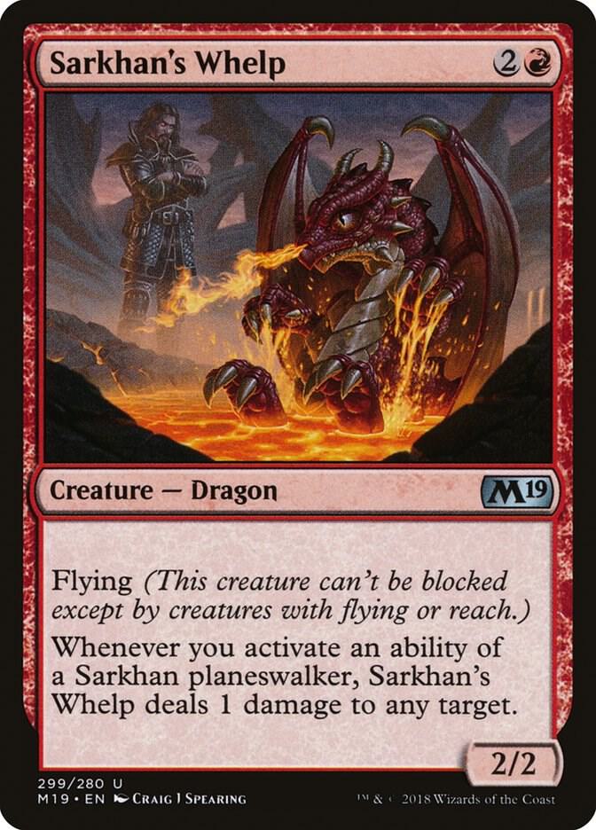 Sarkhan's Whelp 299 card