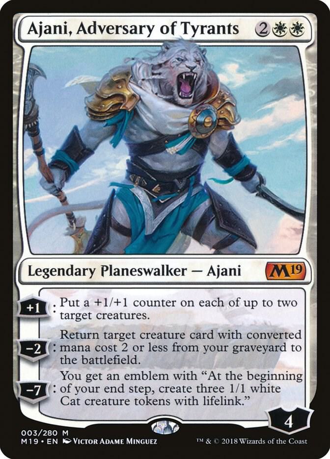Ajani, Adversary of Tyrants - Core Set 2019 - Magic: The Gathering