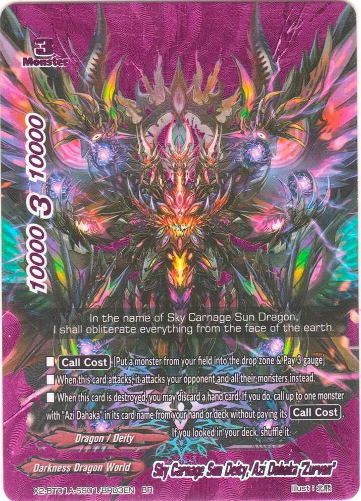 Sky Carnage Sun Deity, Azi Dahaka 