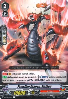 Prowling Dragon, Striken