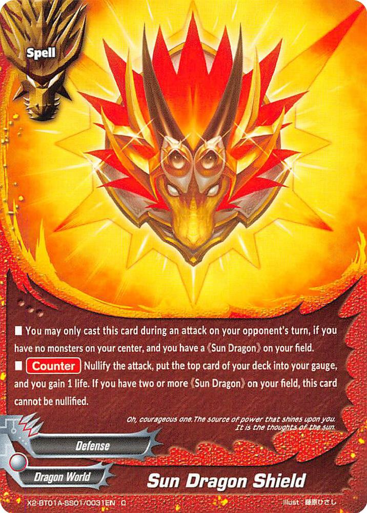 Sun Dragon Shield - Solar Strife - Future Card BuddyFight