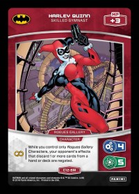 Harley Quinn - Skilled Gymnast #C12-BM from Batman Pokemon card image