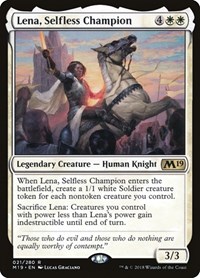 Lena, Selfless Champion