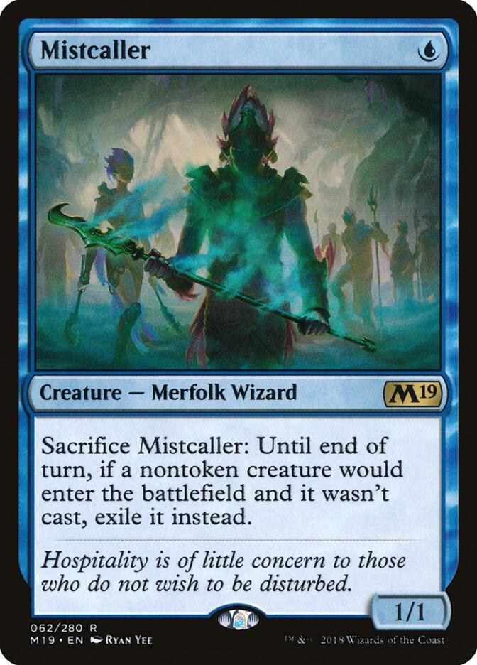Mistcaller 62 card