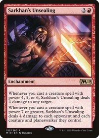 Sarkhan's Unsealing (Core Set 2019)
