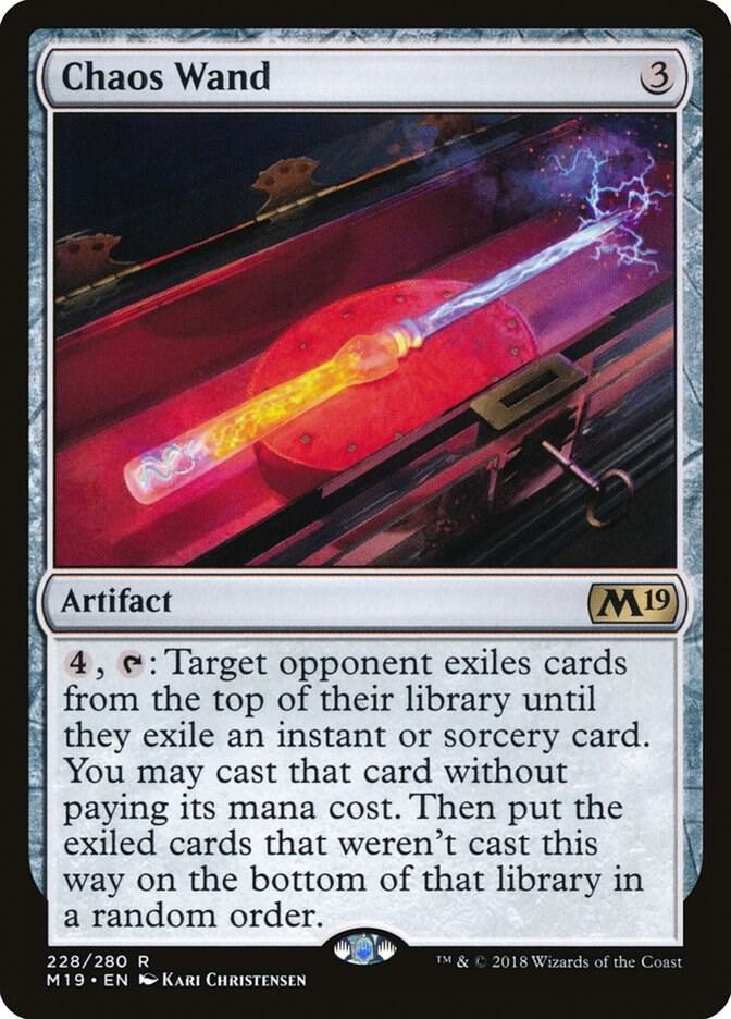 Chaos Wand - Core Set 2019 - Magic: The Gathering - TCGplayer.com
