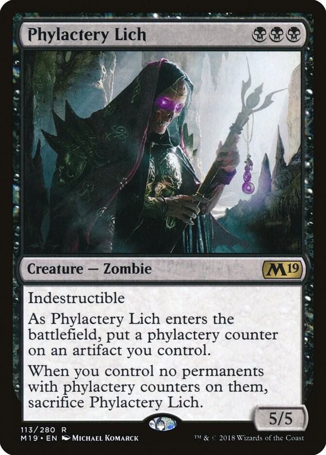 Phylactery Lich - Core Set 2019 - Magic: The Gathering - TCGplayer.com
