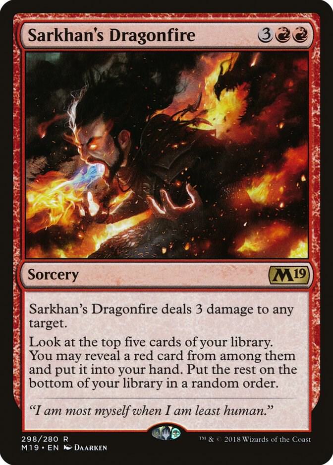 Sarkhan's Dragonfire 298 card