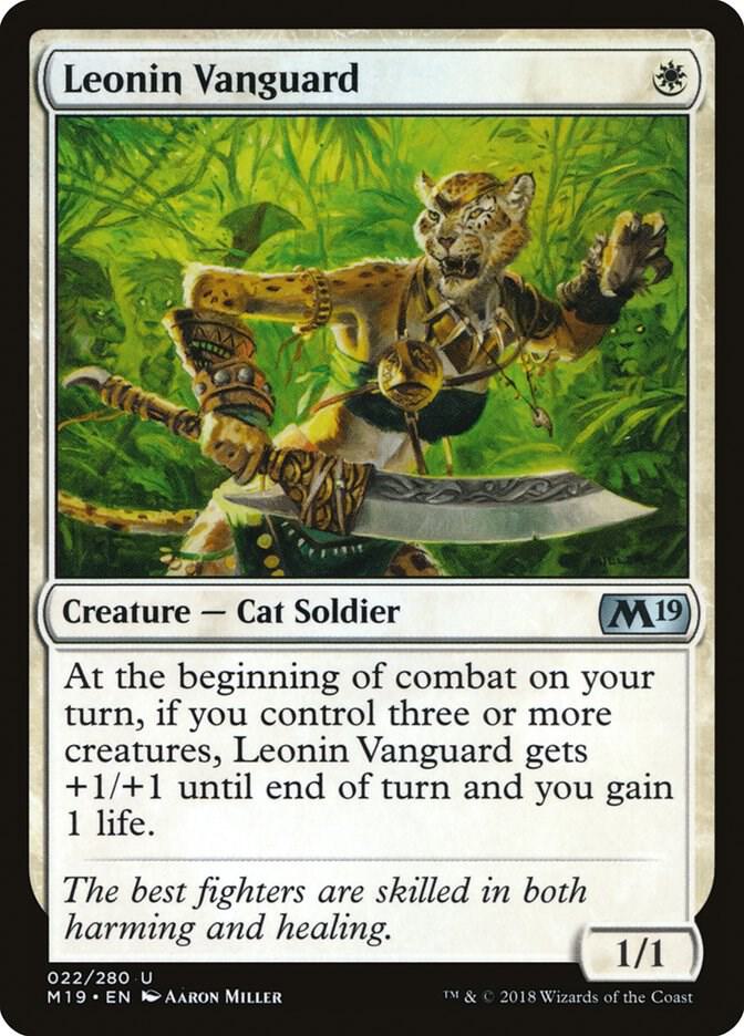 Leonin Vanguard 22 card