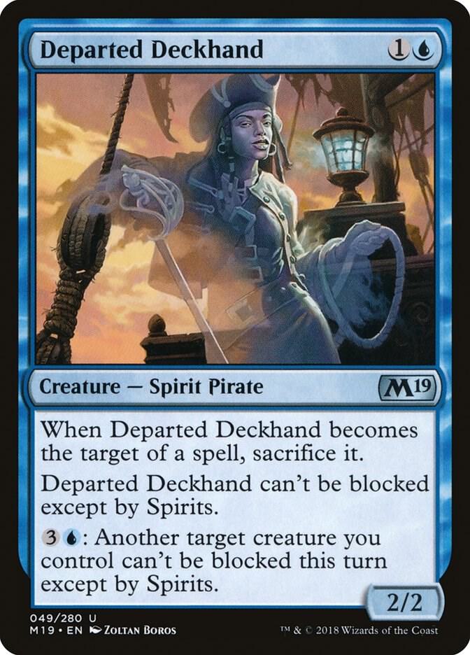 Departed Deckhand 49 card
