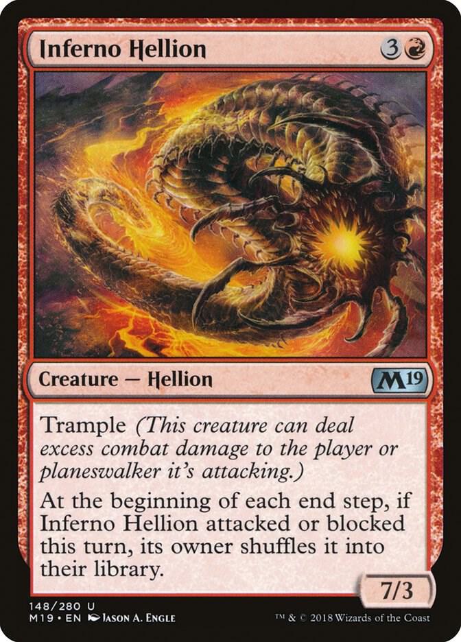 Inferno Hellion 148 card