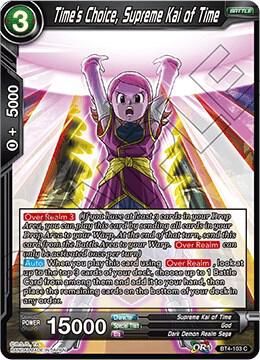 Time's Choice, Supreme Kai of Time #BT4-103 — Colossal Warfare