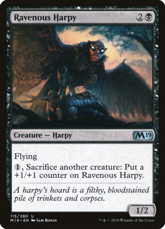 Ravenous Harpy 115 card