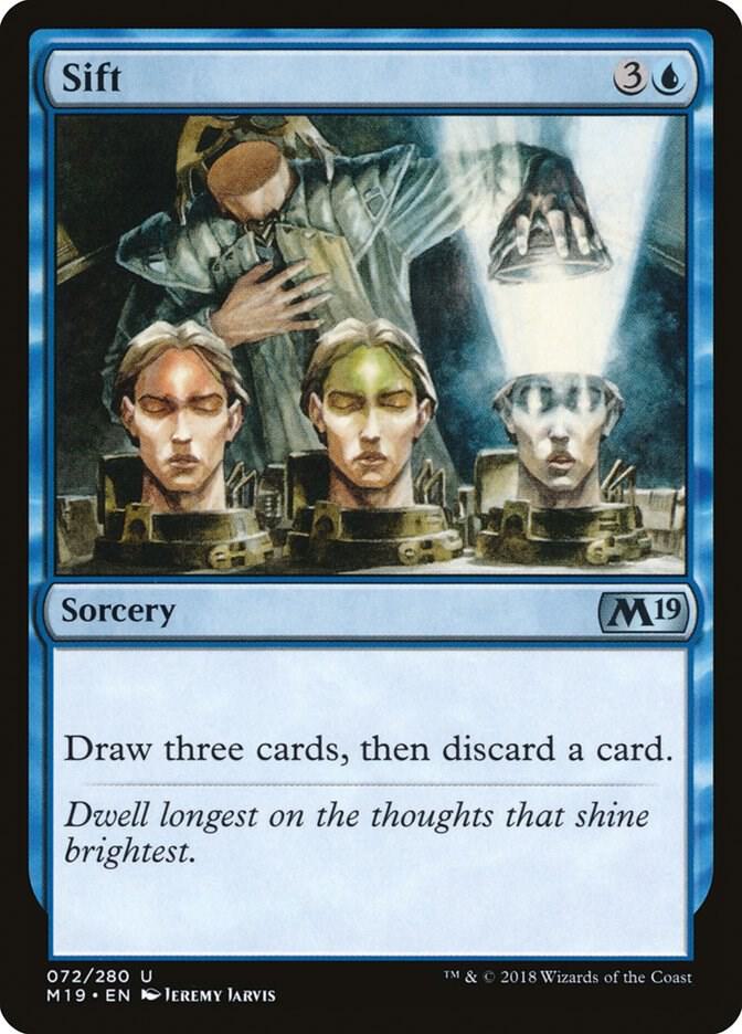 Sift 72 card