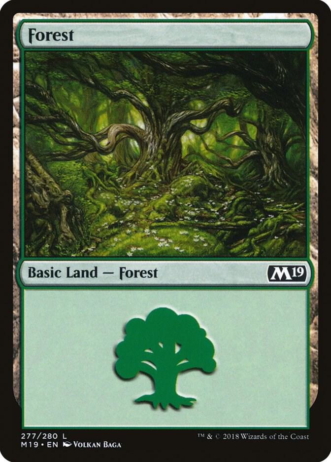 Forest (277) 277 card