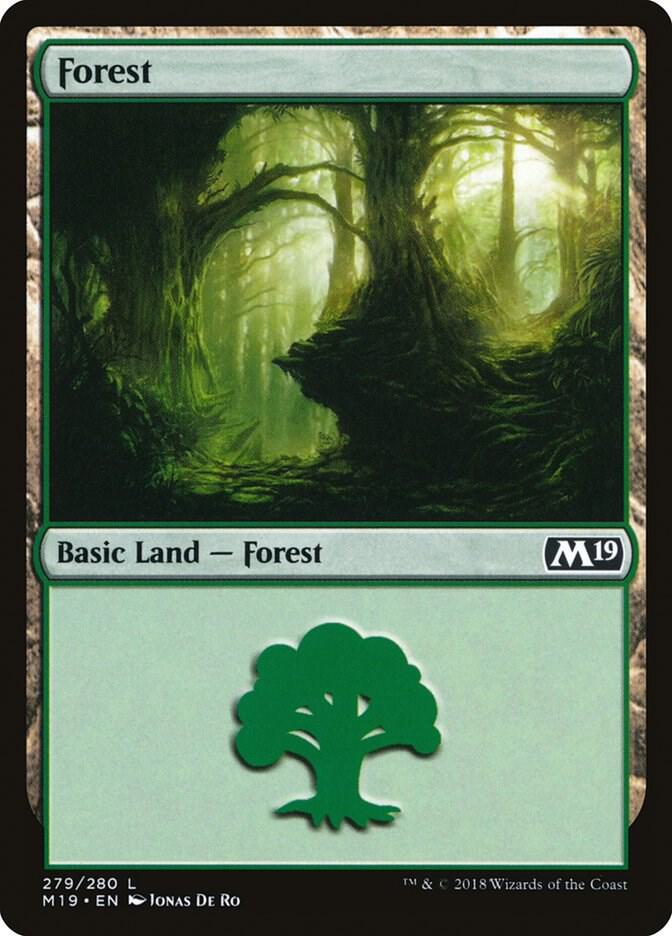 Forest (279) 279 card