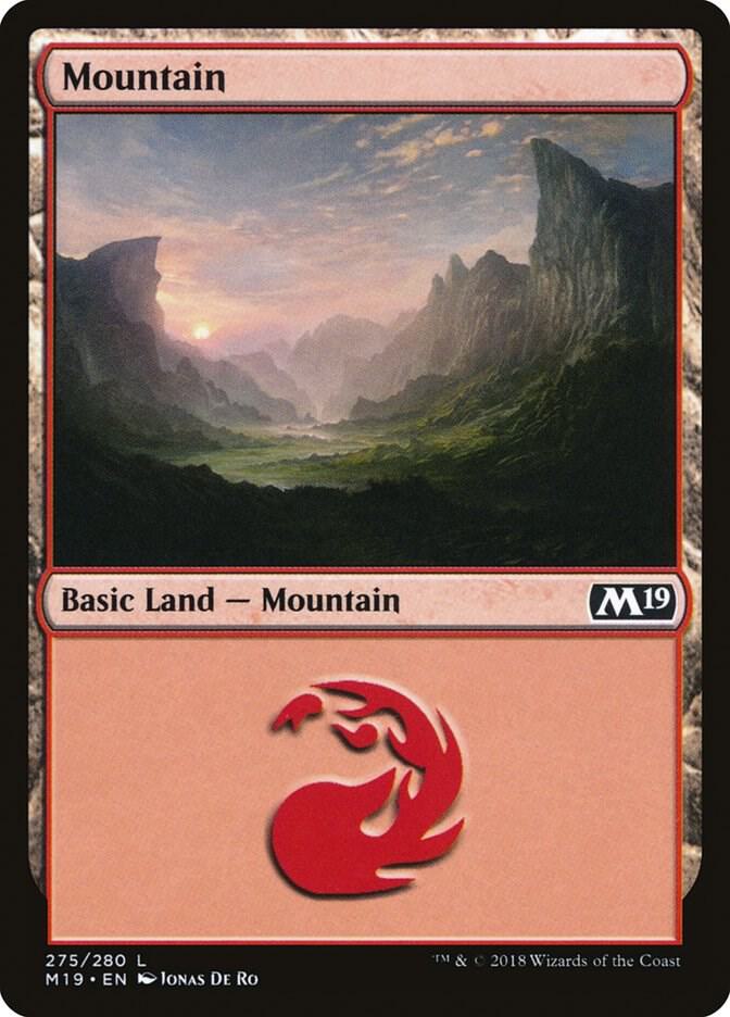 Mountain (275) 275 card
