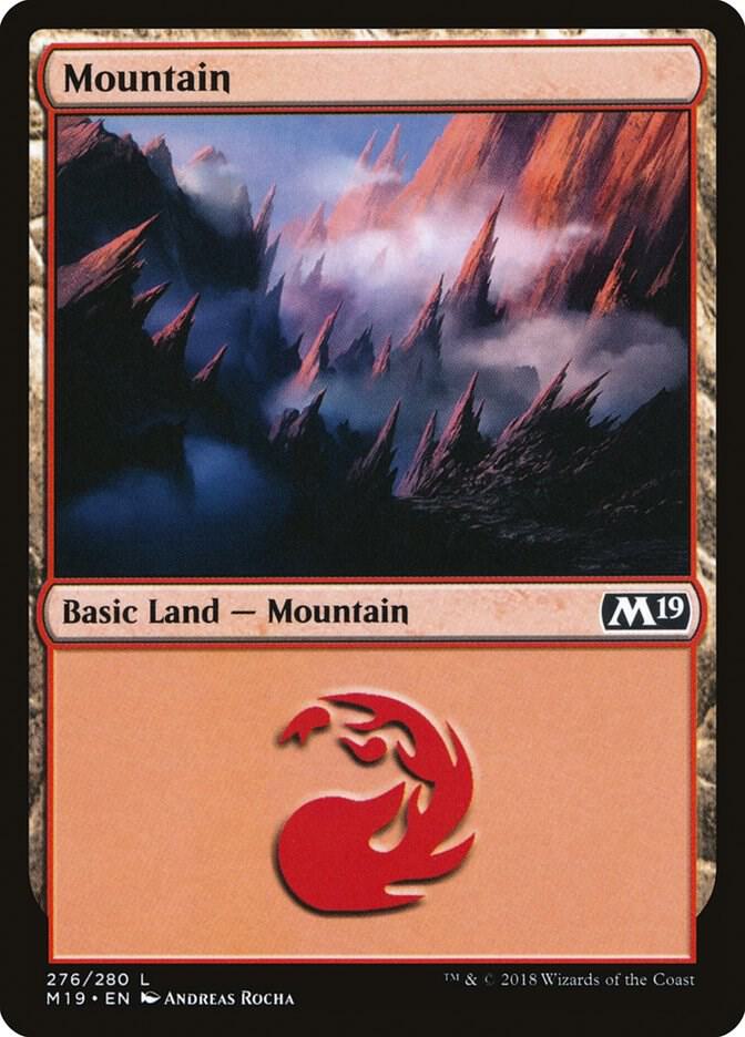 Mountain (276) - Core Set 2019 - Magic: The Gathering - TCGplayer.com