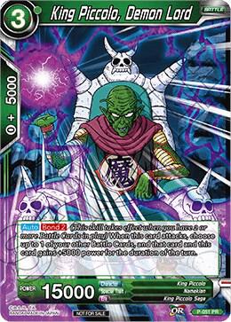 King Piccolo, Demon Lord - Promotion Cards - Dragon Ball Super