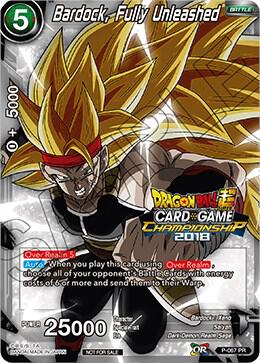 Bardock, Fully Unleashed - Tournament Promotion Cards - Dragon