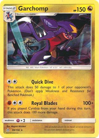 Garchomp - 99/156 (Cracked Ice Holo) 099/156 from Deck Exclusives