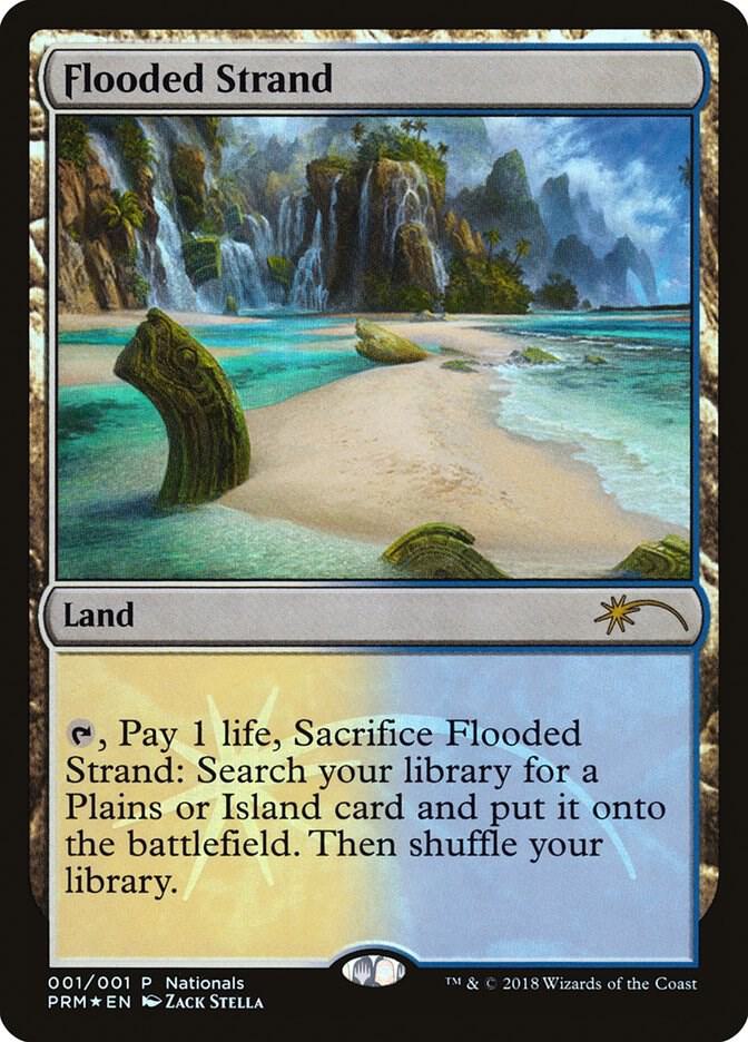 マジック：ザ・ギャザリング Flooded Strand Flooded Strand - Unique and Miscellaneous Promos - Magic