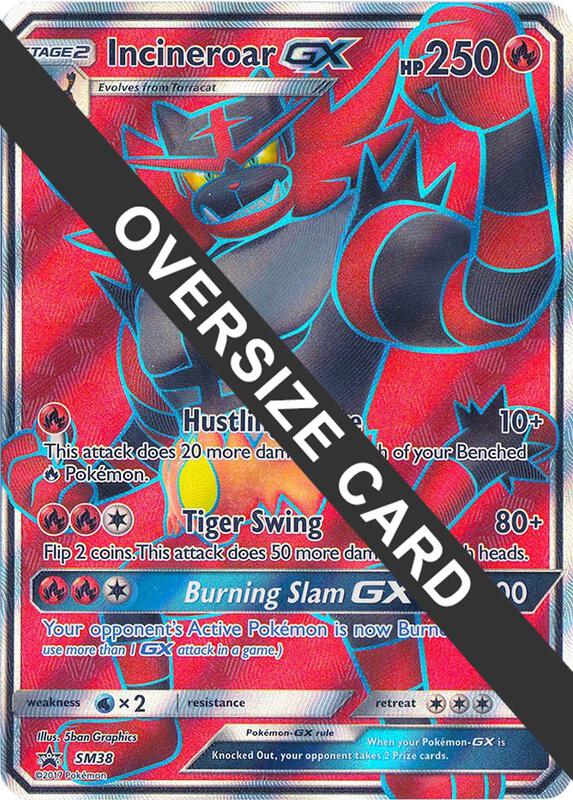 Incineroar GX - SM38 (SM Black Star Promo) SM38 from Jumbo Cards