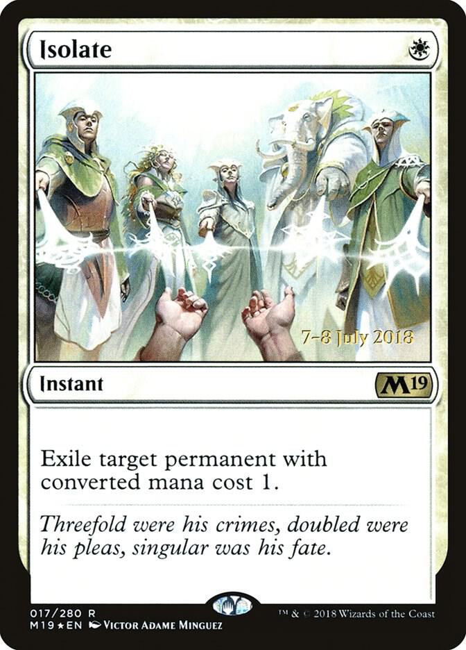 Isolate #17s — Core Set 2019 Promos