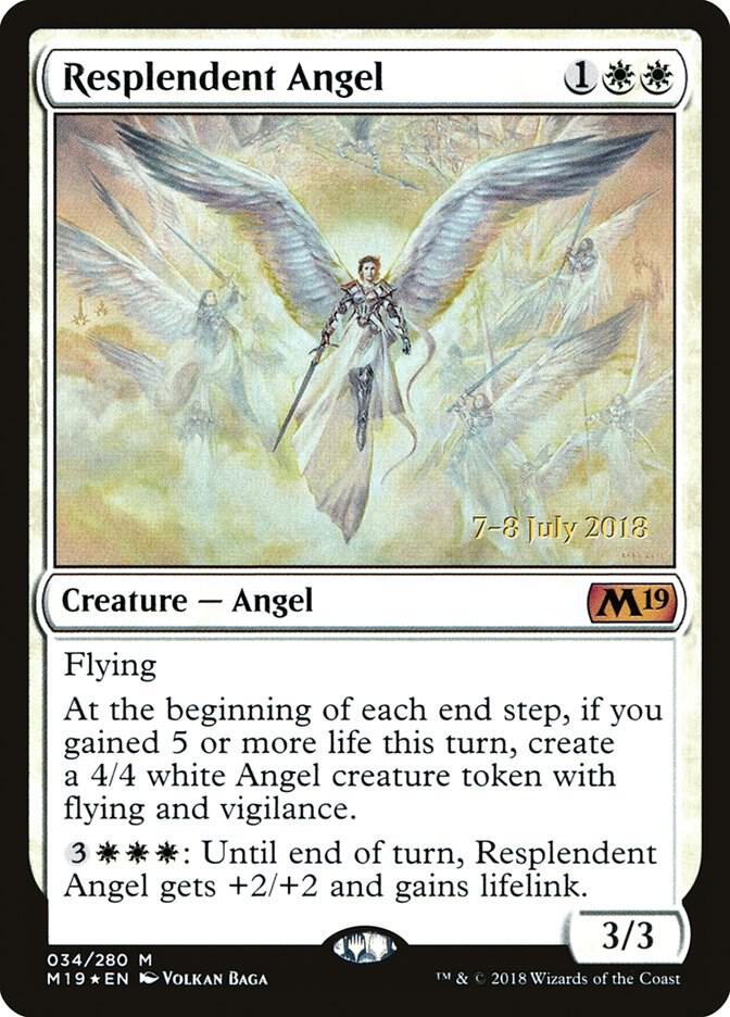 Resplendent Angel #34s — Core Set 2019 Promos