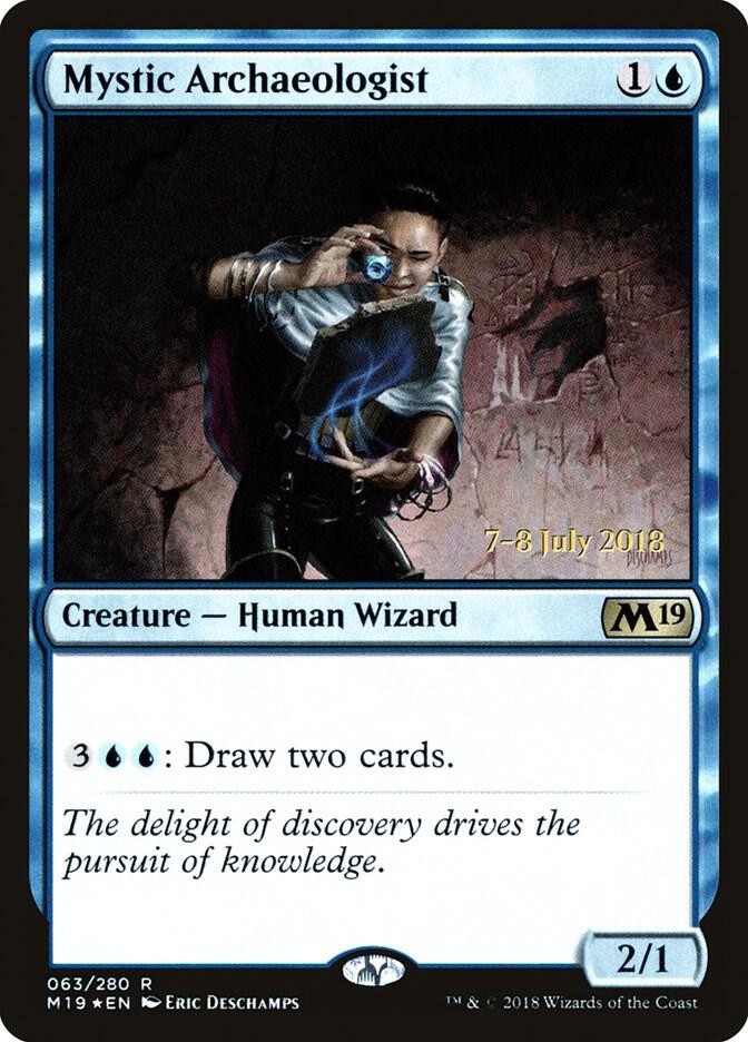 Mystic Archaeologist #63s — Core Set 2019 Promos