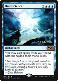 Omniscience (Prerelease Cards)