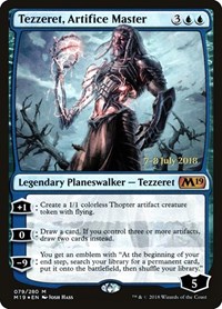 Tezzeret, Artifice Master - Prerelease Cards - Magic: The Gathering card