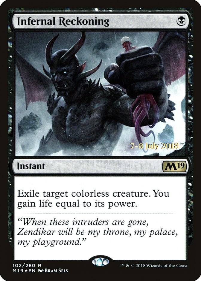 Infernal Reckoning #102s — Core Set 2019 Promos