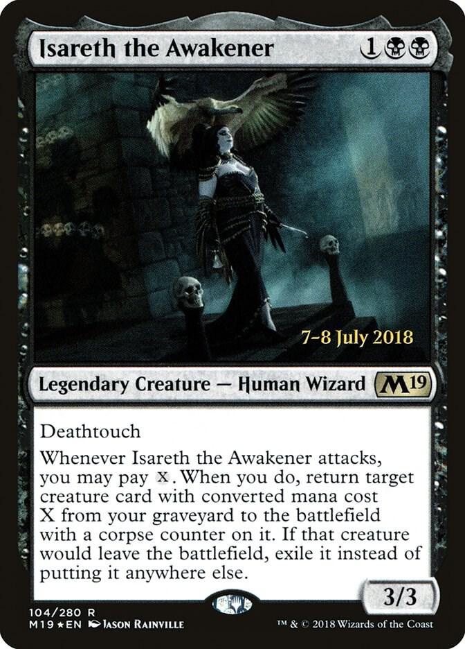 Isareth the Awakener #104s — Core Set 2019 Promos