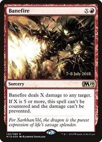 Banefire (Prerelease Cards)
