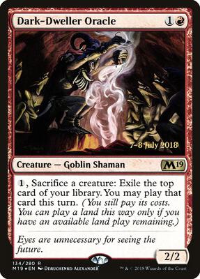 Dark-Dweller Oracle #134 – Prerelease Cards (Rare)