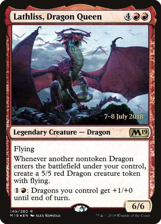 Lathliss, Dragon Queen #149s — Core Set 2019 Promos