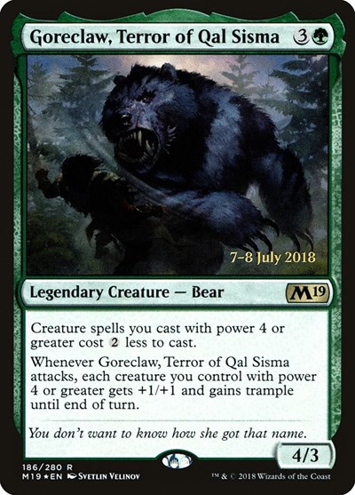 Goreclaw Terror of Qal Sisma