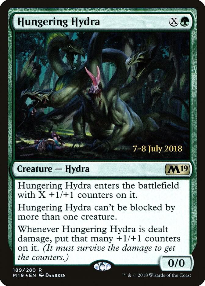 Hungering Hydra #189s — Core Set 2019 Promos
