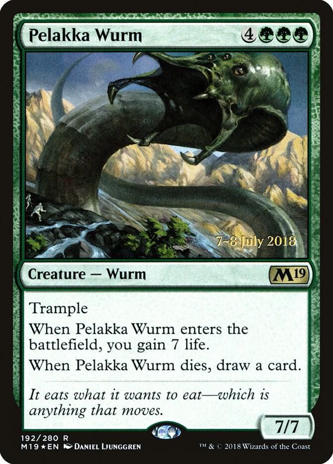 Pelakka Wurm #192s — Core Set 2019 Promos
