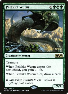 Pelakka Wurm #192 – Prerelease Cards (Rare)