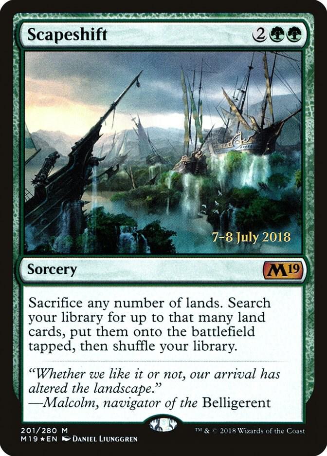 Scapeshift - Prerelease Cards - Magic: The Gathering - TCGplayer.com