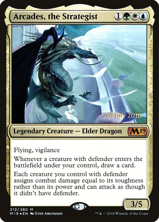 その他 Kongming, Erudite Strategist Arcades, the Strategist - Prerelease Cards - Magic: The Gathering
